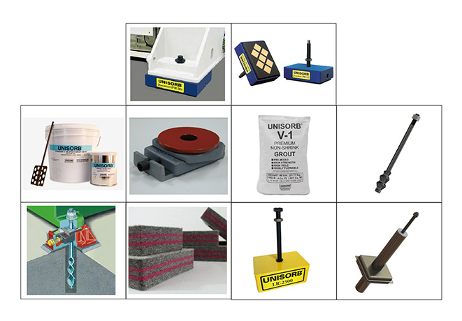 UNISORB 機械防震產品